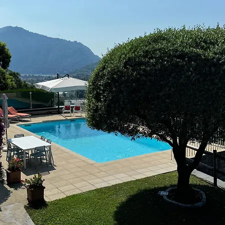 Veralto - Modern Suite With Como Lake View Vacallo Exterior photo